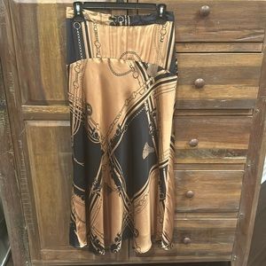 Ann Taylor Fit and Flare Maxi Skirt